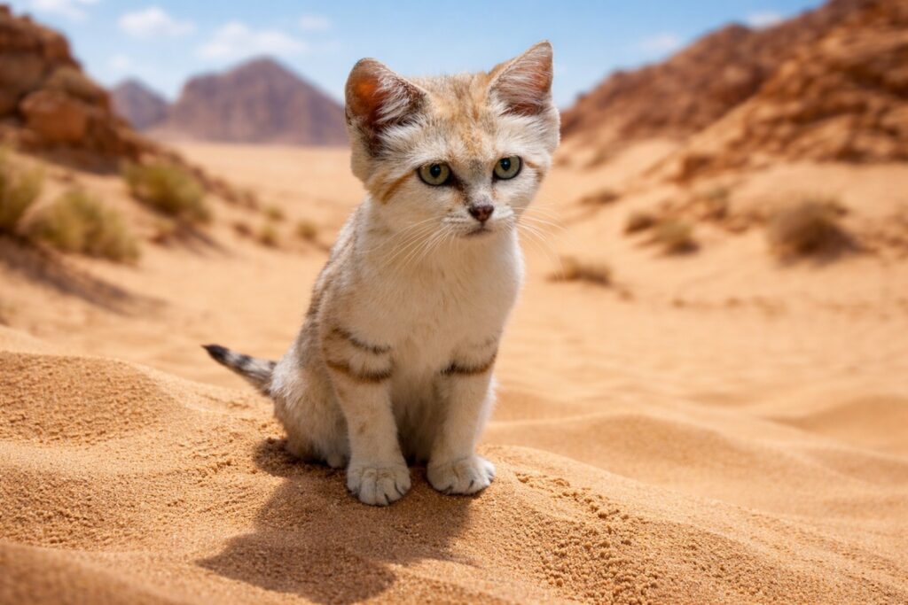 Sand Cat: The Only Cat in the World That Barks Like a Dog Sand Cat: The Only Cat in the World That Barks Like a Dog
