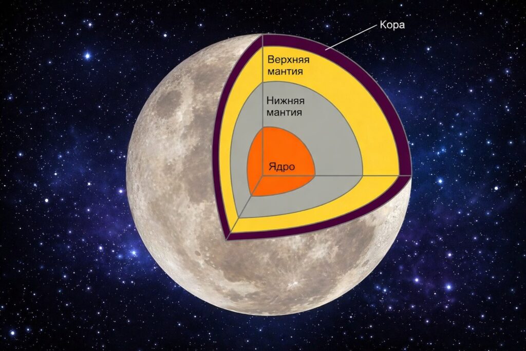 Did the Moon Have a Magnetic Field? Internal structure of the Moon. Did the Moon Have a Magnetic Field? Internal structure of the Moon. Photo.