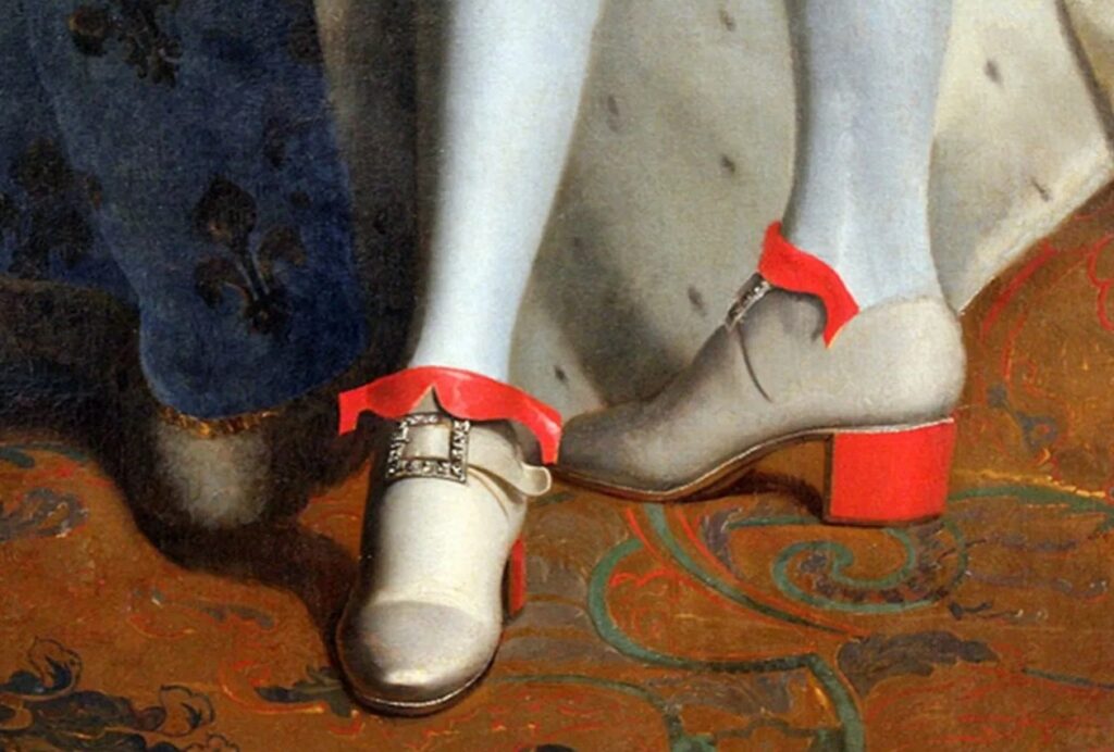 Heels Among Kings and Aristocrats. Heeled shoes among aristocrats. Image source: Live Science.