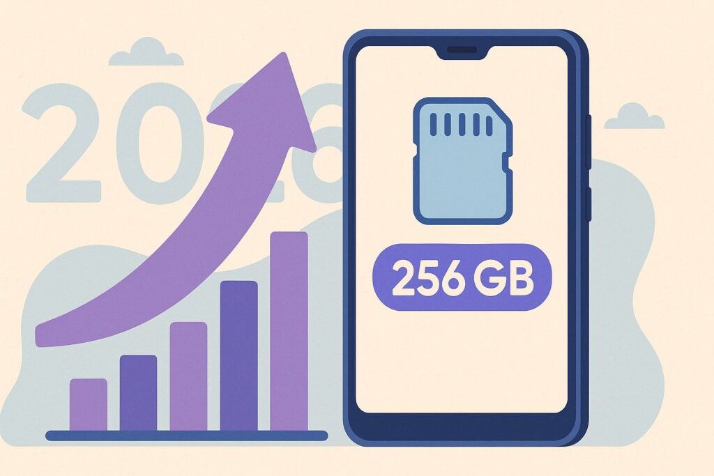 Why Get a Smartphone with 256 GB of Storage. 256 GB will be much more comfortable. Photo.