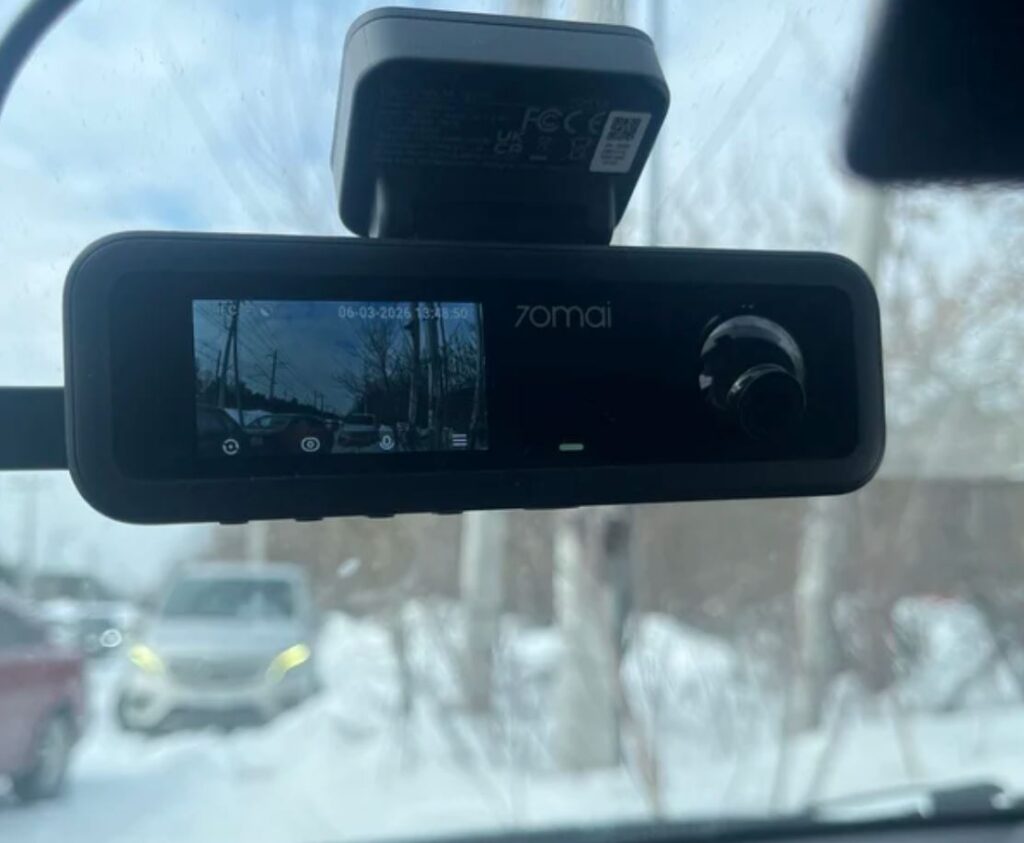 Reliable 70mai Dash Cam with 4K Support. 70mai dash cams are unmatched, and this one is the absolute top. Photo.