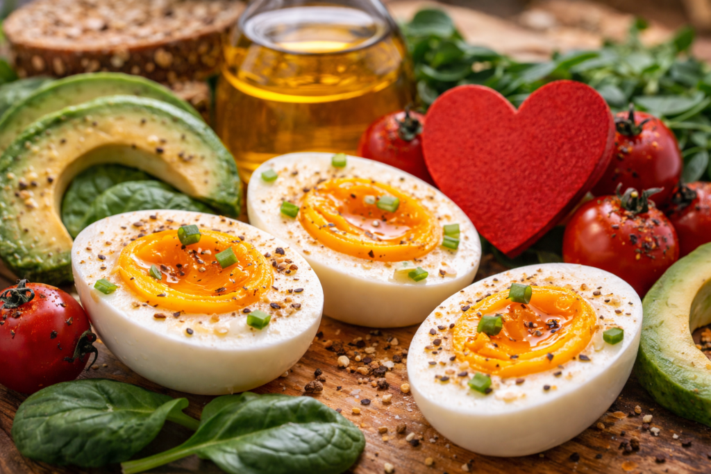 Are Eggs Bad for Your Heart: New Research Overturns an Old Myth. For decades, dietitians advised against eating egg yolks for heart health, but a large-scale scientific review has shown a different effect in most people. Are Eggs Bad for Your Heart: New Research Overturns an Old Myth. For decades, dietitians advised against eating egg yolks for heart health, but a large-scale scientific review has shown a different effect in most people. Photo.