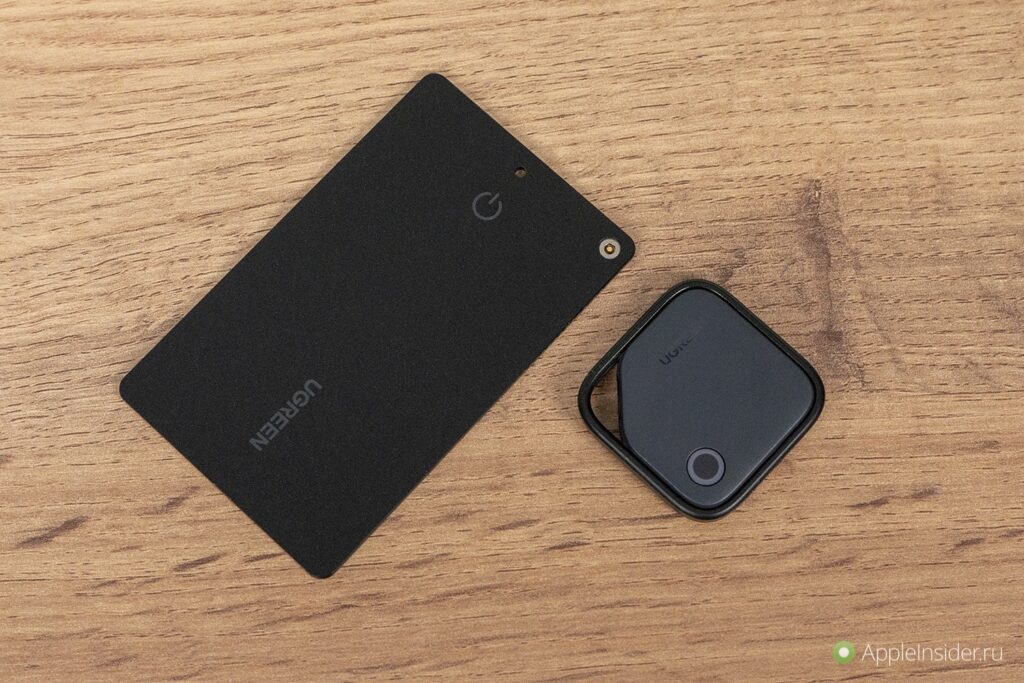 In one case the battery is replaceable, in the other it's built-in.