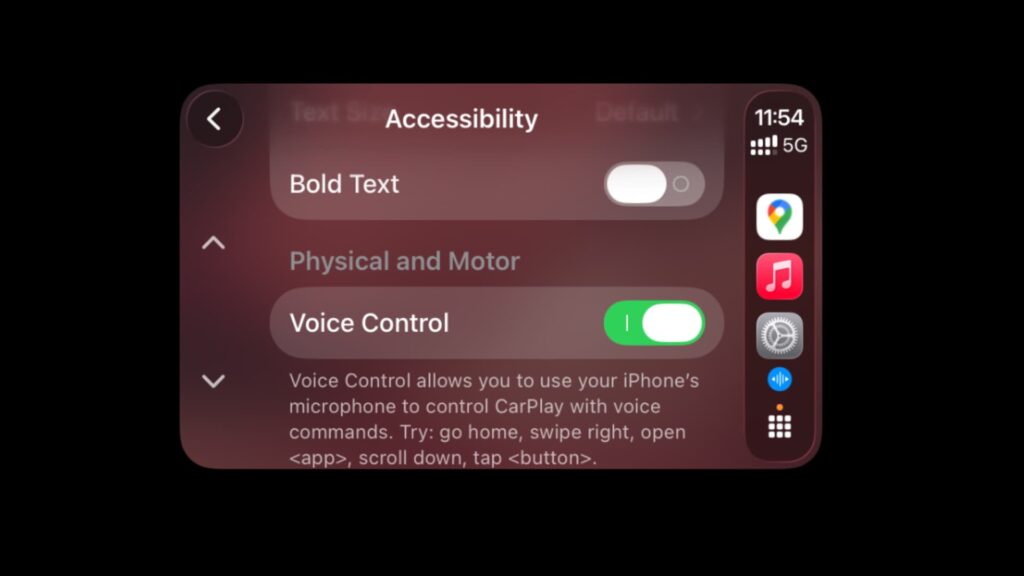 Hands-free voice control in CarPlay on iOS 26: a detailed guide. Image: idownloadblog.com. Photo.