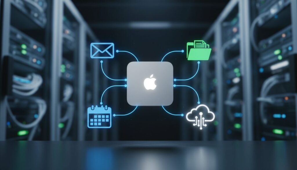 Mac mini becomes the center of the entire setup