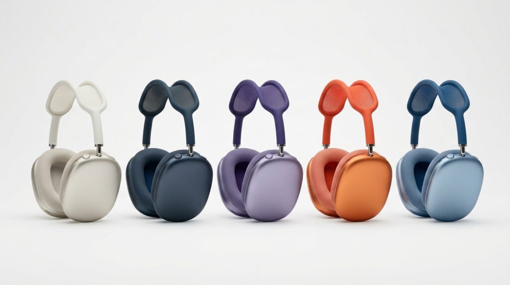 AirPods Max 2 available in five colors: Midnight, Starlight, Orange, Purple, and Blue