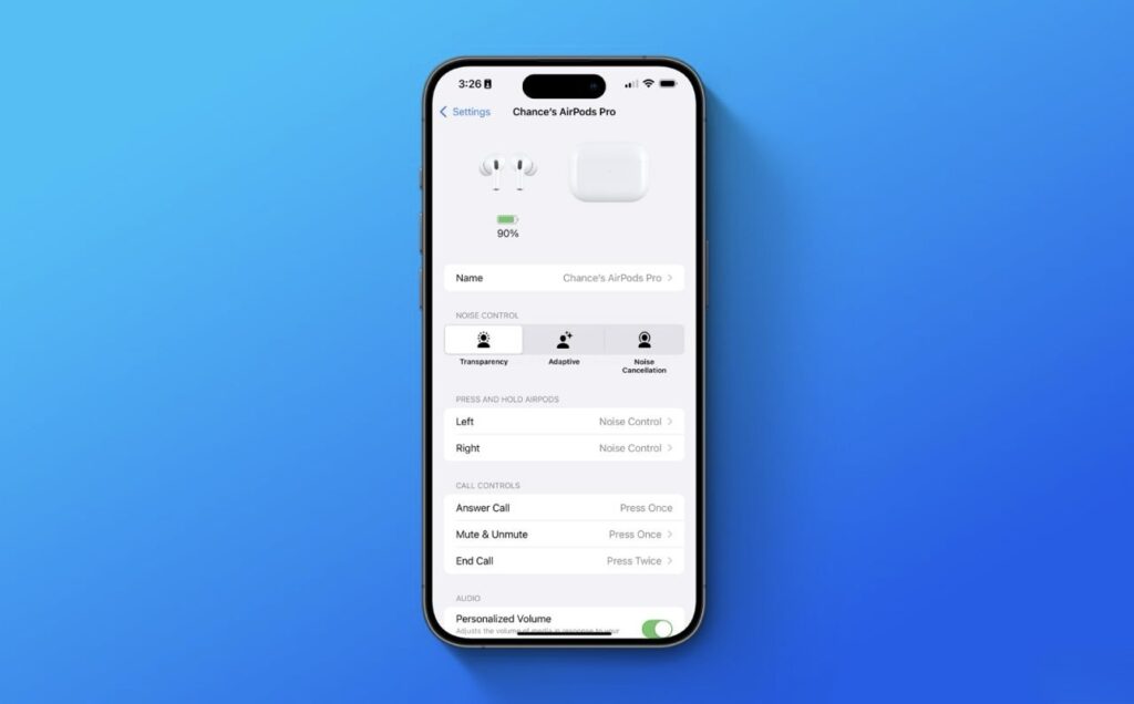 How to set up AirPods controls. In AirPods settings, check which gestures are enabled and what they do. Image: 9to5mac.com. Photo.
