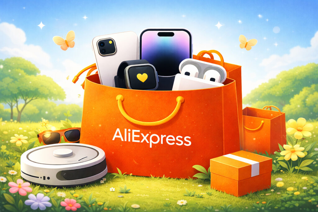 Starting spring shopping on AliExpress