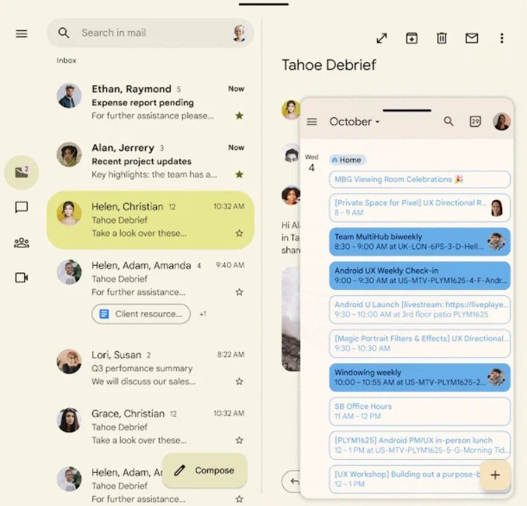 This is what the new Android 17 pop-up windows will look like. Photo.