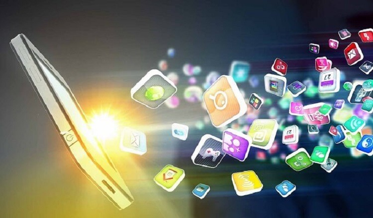 Background apps on Android. After 2 years, a lot of apps are running in the background. Background apps on Android. After 2 years, a lot of apps are running in the background. Photo.