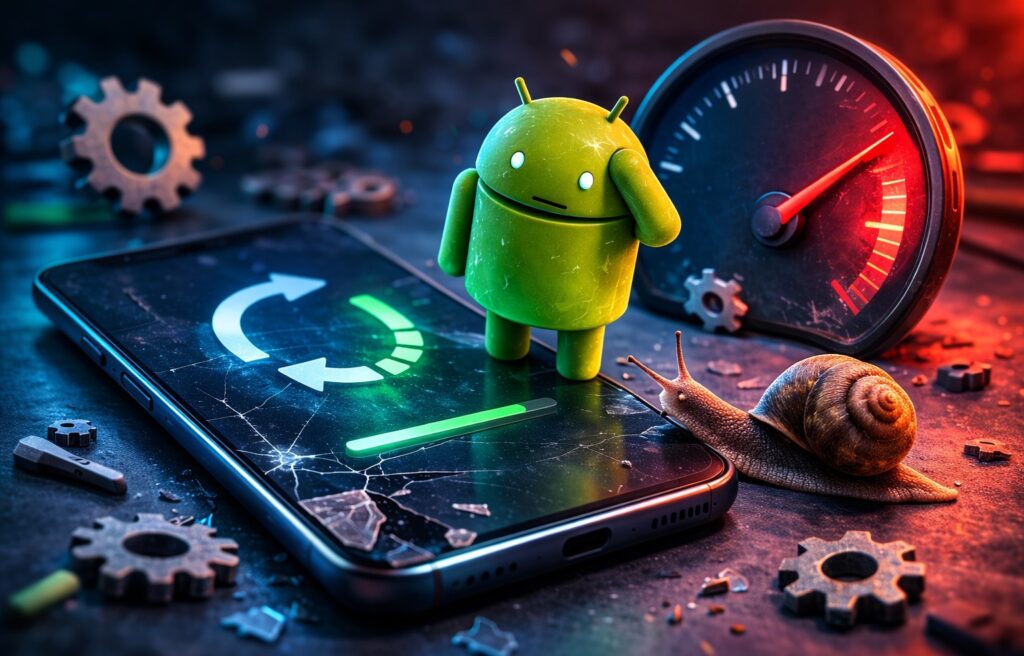 Is It True That Android Updates Slow Down Your Smartphone. Do Android updates really get in the way? Photo.