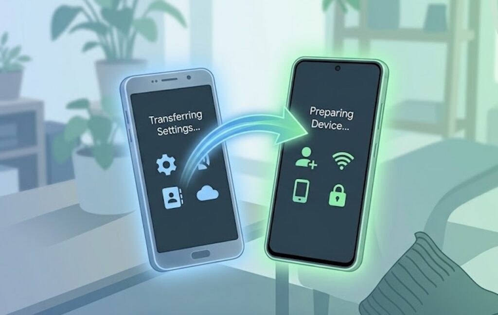 Advanced APK installation mode can be transferred to a new smartphone. Photo.