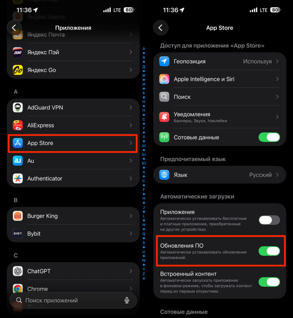 Which app update method on iPhone should you choose. Turn on this toggle and apps will update automatically. Photo.