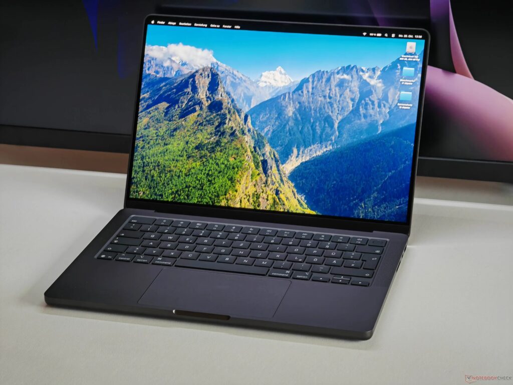 The MacBook Pro M5 with 512 GB SSD will no longer be produced. Image: notebookcheck-ru.com