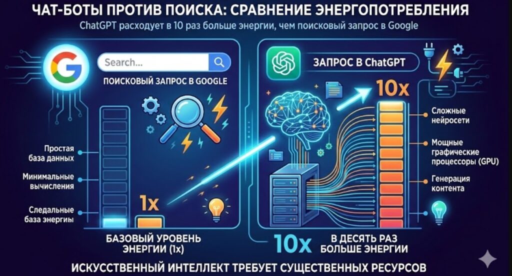 Зачем нужен биологический процессор. Обучение ChatGPT требует колоссальных ресурсов. Training ChatGPT requires colossal resources