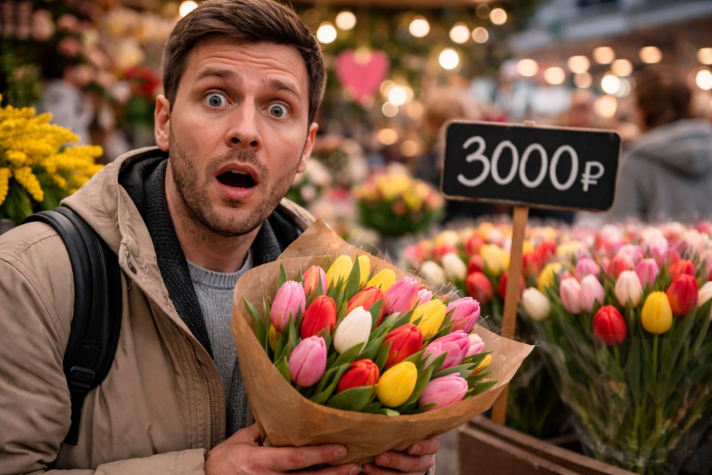 How much flowers really cost for March 8 and why we overpay every year.