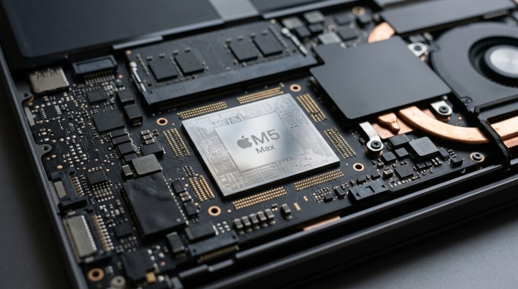 Is It Worth Upgrading to a MacBook with M5 Pro. The M5 Max chip is Apple's first processor with a fundamentally new assembly architecture. Photo.
