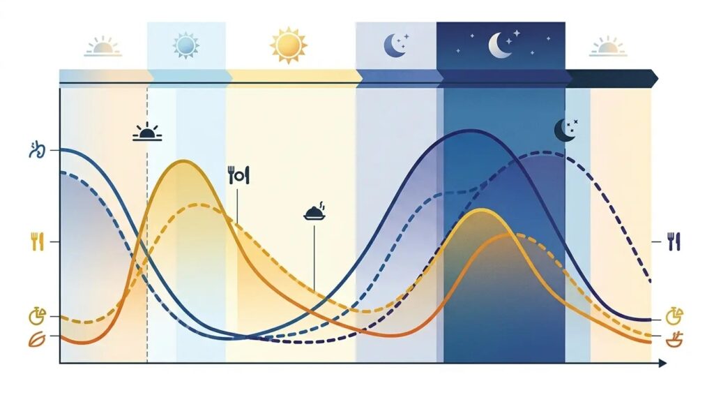 Melatonin and cortisol production graphs differ noticeably between early birds and night owls. Photo.