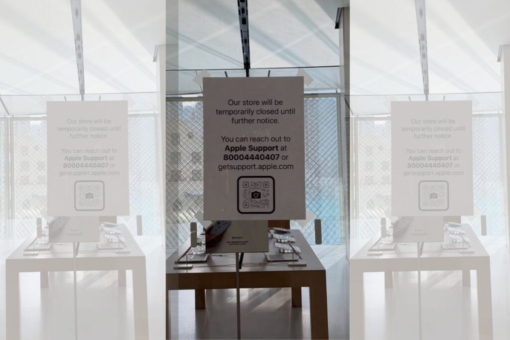 My Friend Can't Buy a MacBook in Moscow — And Here's Why. Apple Stores in Dubai are also closed. Photo: theapplepost.com. Photo.