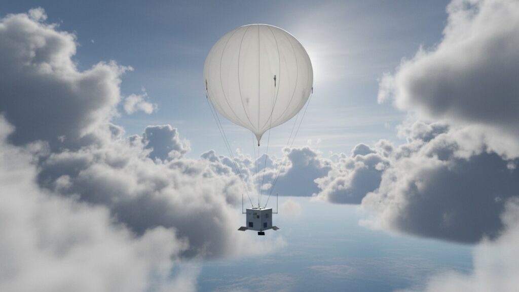 How scientists measured the weight of clouds. Weather balloons help scientists measure water content in clouds. Simple arithmetic does the rest. Photo.