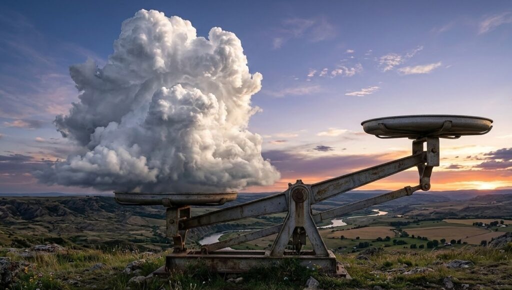 How Much Do Clouds Weigh? Scientists Explained Why They Don't Fall. Science has everything needed to measure the mass of clouds. Photo.