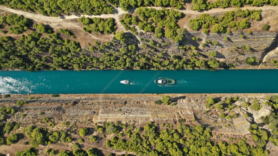 When Construction of the Corinth Canal Began and Why It Was Needed. The Corinth Canal was named after the city of Corinth, located at the western end of the canal. Image source: kathimerini.gr. When Construction of the Corinth Canal Began and Why It Was Needed. The Corinth Canal was named after the city of Corinth, located at the western end of the canal. Image source: kathimerini.gr. Photo.