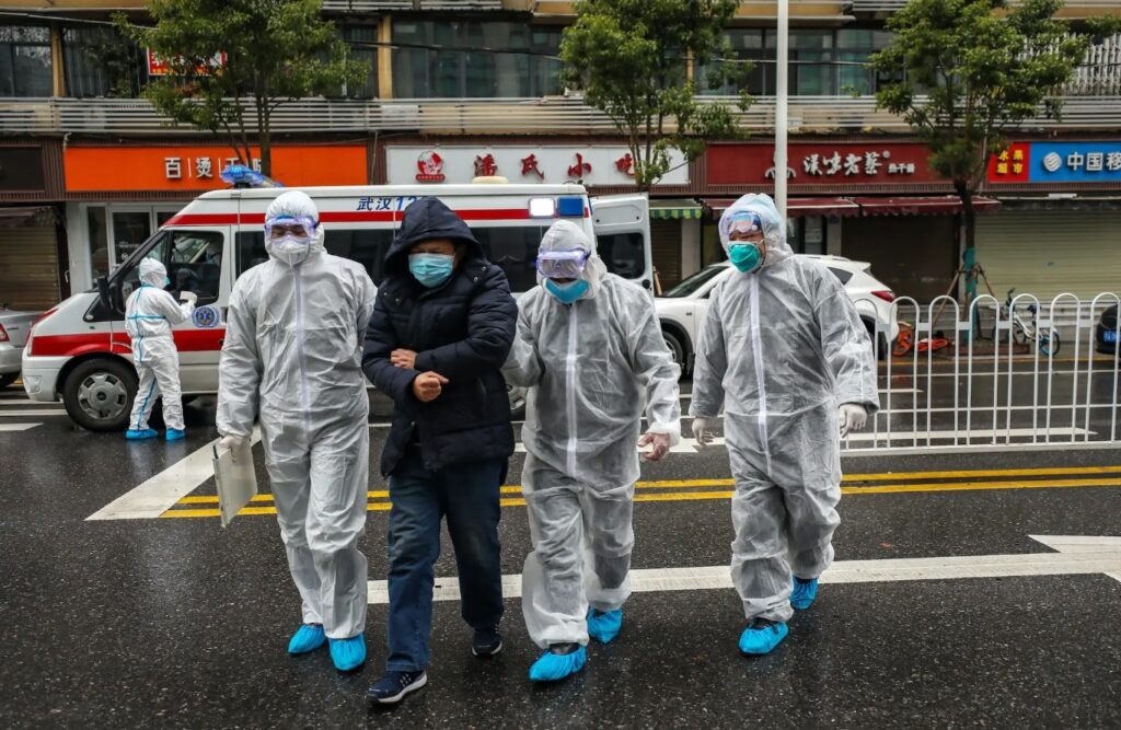 When the Coronavirus Appeared. China during the coronavirus in 2020. Image source: businessinsider.com. Photo.