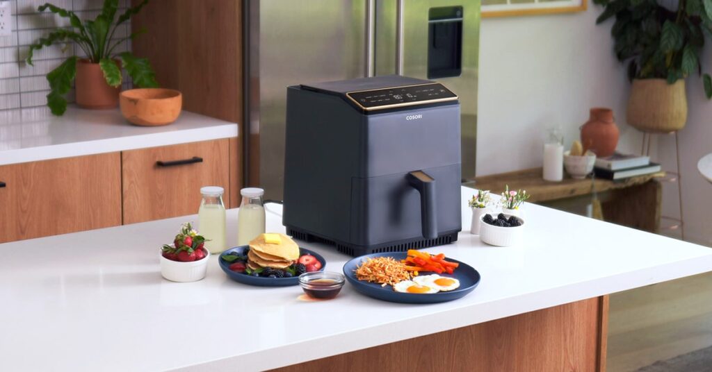 With a «machine» like this, nobody at home will go hungry. Image: Cosori. Photo.