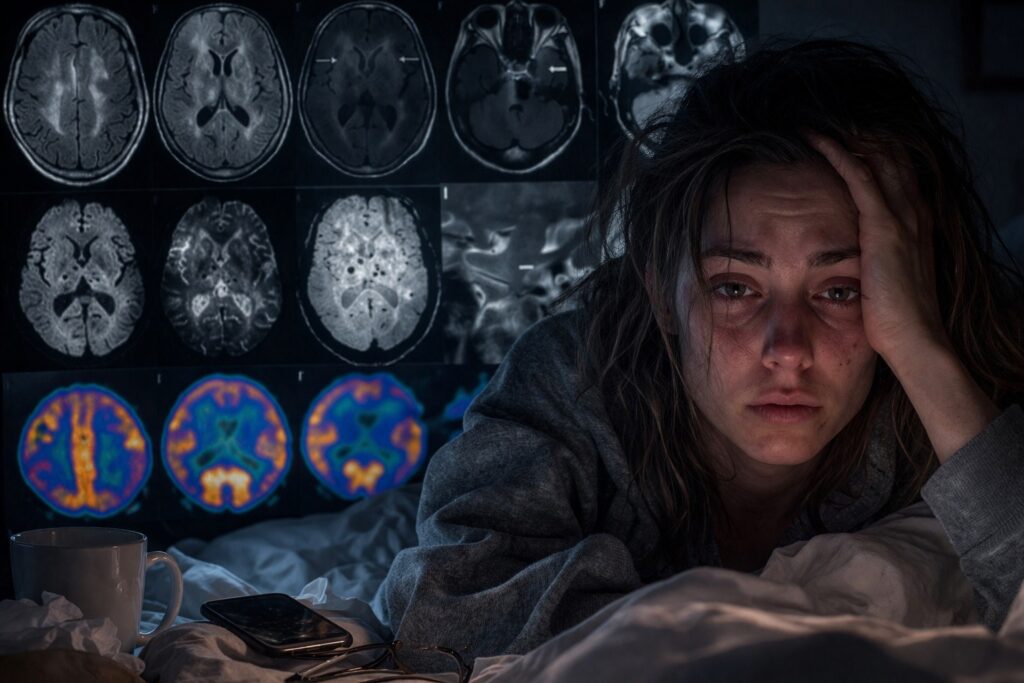 A dangerous type of insomnia killed 35 members of one family. Fatal insomnia can destroy a person in just a few months. A dangerous type of insomnia killed 35 members of one family. Fatal insomnia can destroy a person in just a few months. Photo.