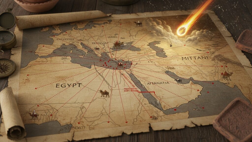 How the Ancient Egyptians Obtained the Iron Meteorite. Iron from space traveled through Bronze Age diplomatic channels long before humans learned to extract it from ore. How the Ancient Egyptians Obtained the Iron Meteorite. Iron from space traveled through Bronze Age diplomatic channels long before humans learned to extract it from ore. Photo.