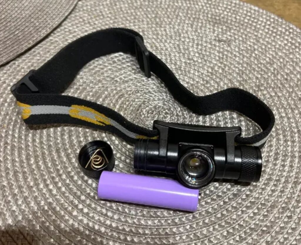 A headlamp can come in handy in various scenarios — even for cleaning the house