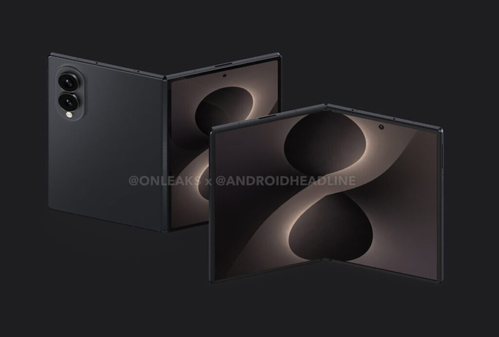 The wide format might turn out to be even more convenient than a regular foldable. Image: androidheadlines