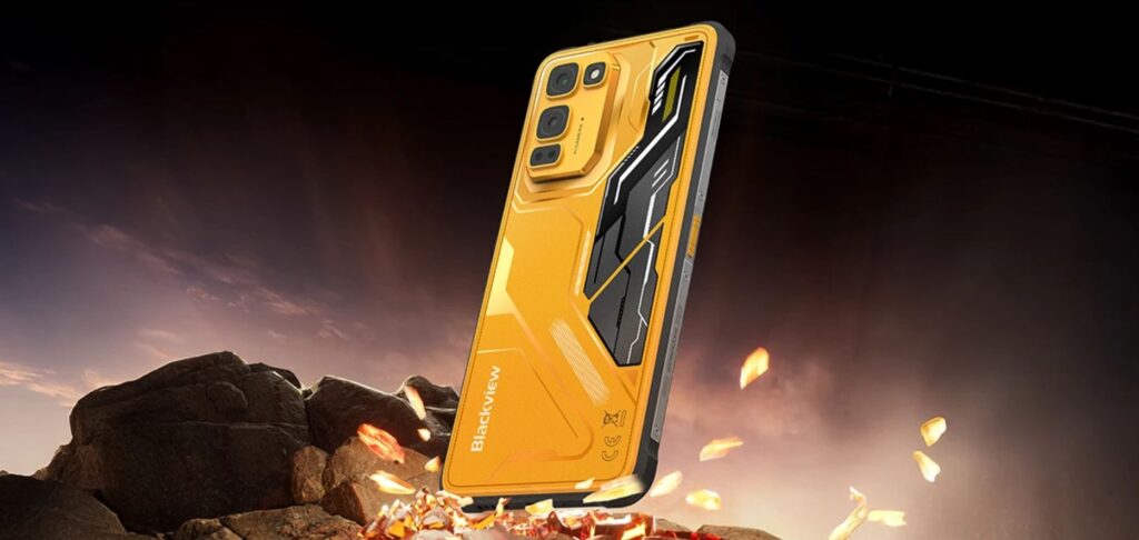 Blackview FORT 5 — Slim rugged smartphone with 108 MP camera. A thin rugged smartphone — you don't see that often! Blackview FORT 5 — Slim rugged smartphone with 108 MP camera. A thin rugged smartphone — you don't see that often! Photo.