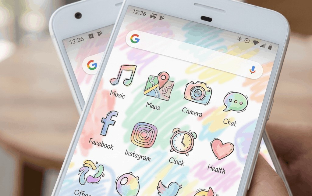 ИИ-иконки на Android, десктопный режим Pixel и Circle to Search. Хотите такие иконки? Теперь Gemini может их нарисовать. Want icons like these? Now Gemini can draw them.