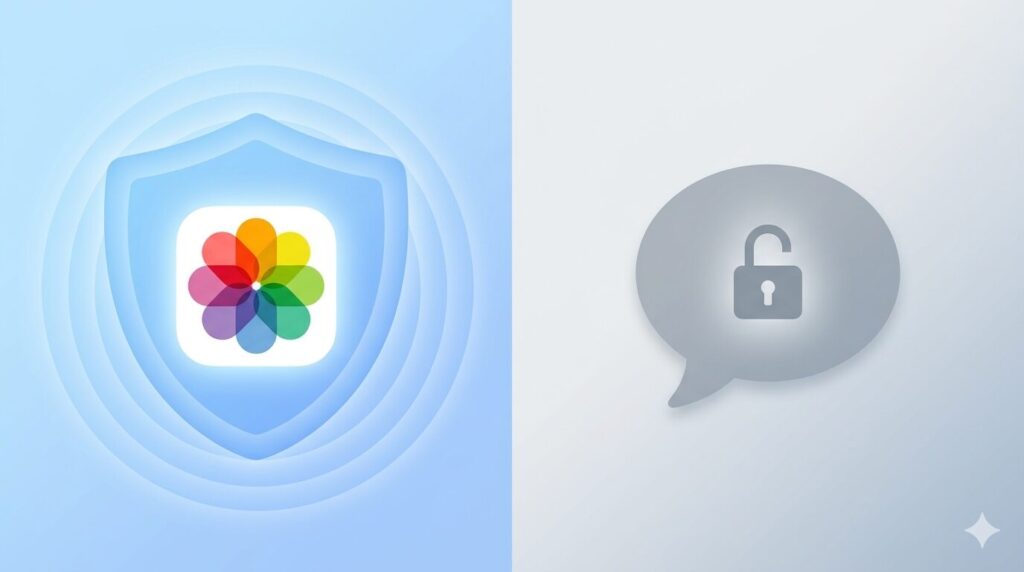 Is it safe to chat through the iPhone gallery. But hacking such a conversation is still difficult. Photo.
