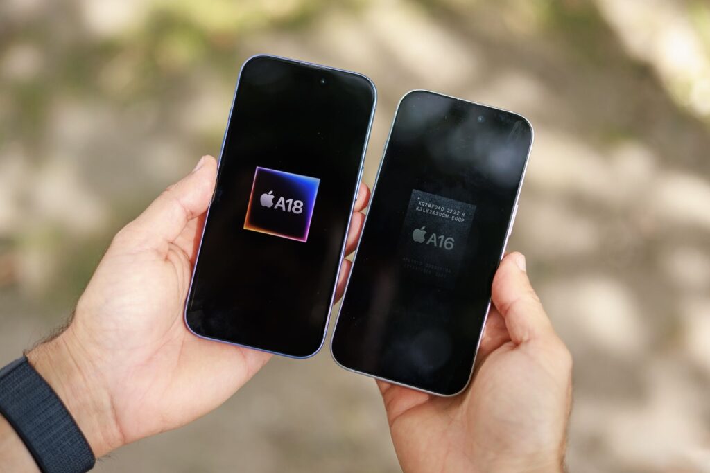 The A18 chip offers more capabilities. Image: phonearena.com