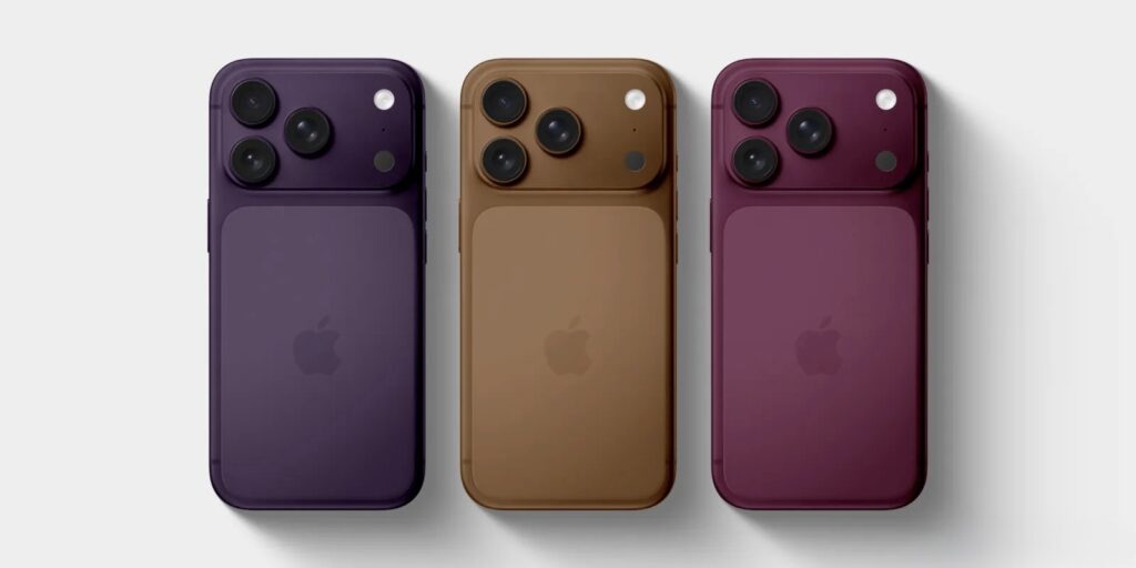 What colors will the iPhone 18 Pro get. One of these colors will become the flagship of the iPhone 18 Pro lineup. Image: 9to5mac.com. Photo.