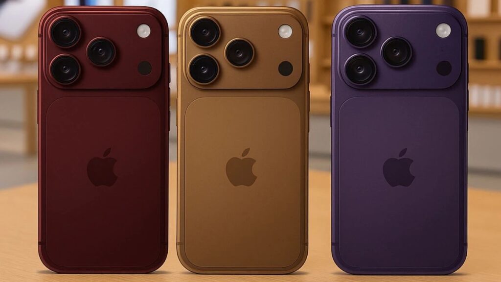 A highlight of the new iPhones — three unusual colors. Image: indiatoday.in