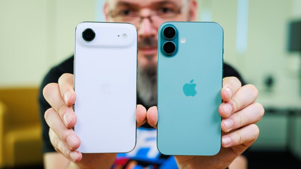 Plus was bigger and had better battery life, but people are voting with their wallets for Air. Image: phonearena.com. Photo.