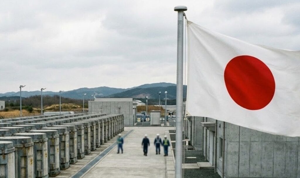 Japan is gradually restarting its reactors. But each one produces waste that needs a permanent home