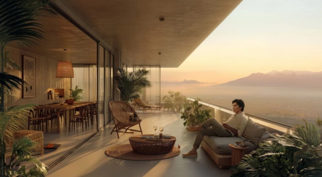 Design of the New Skyscraper in Kazakhstan. The skyscrapers will have amenities for temporary living. Image source: newatlas.com. Design of the New Skyscraper in Kazakhstan. The skyscrapers will have amenities for temporary living. Image source: newatlas.com. Photo.