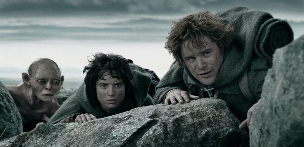 A still from The Lord of the Rings: The Two Towers.