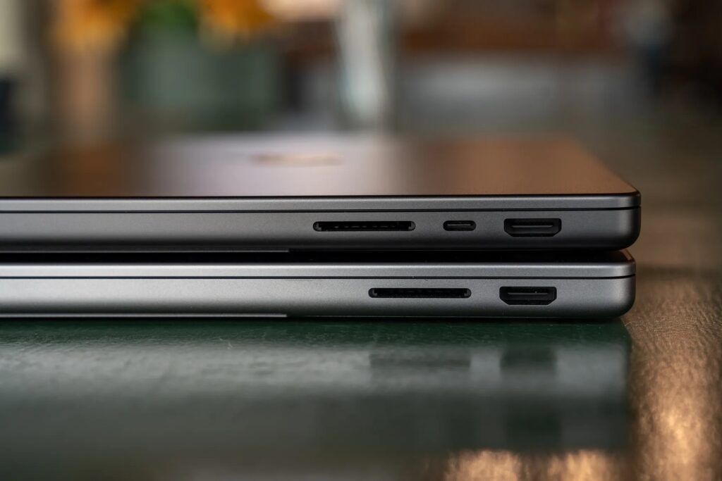 A full set of ports without dongles — a small but pleasant joy. Image: theverge.com