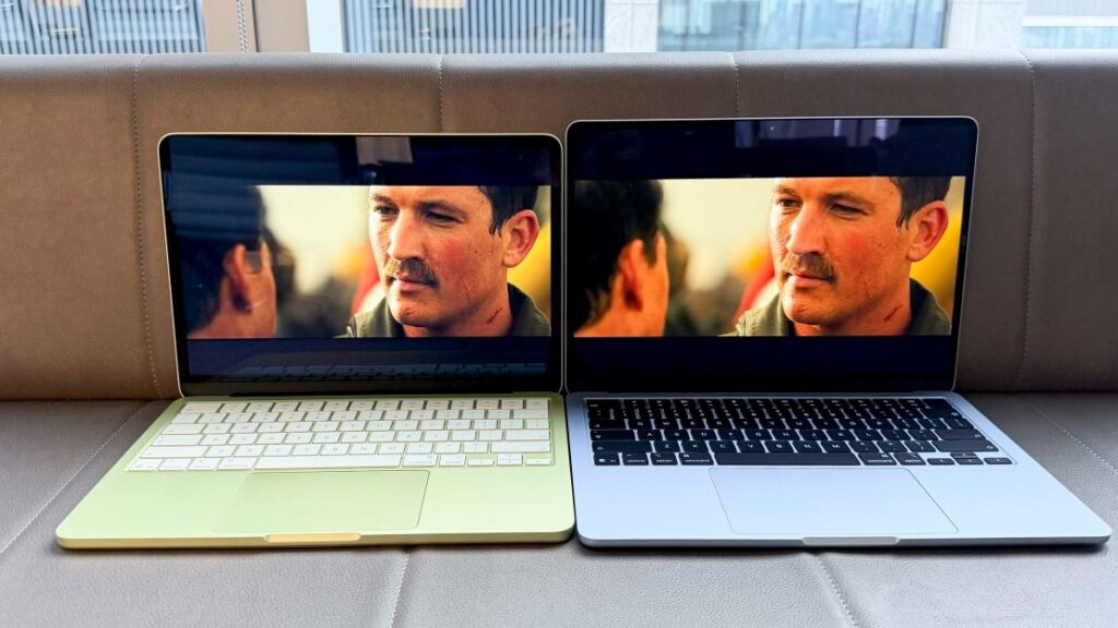 Next to the MacBook Air, the Neo looks like a toy. Image: edition.cnn.com