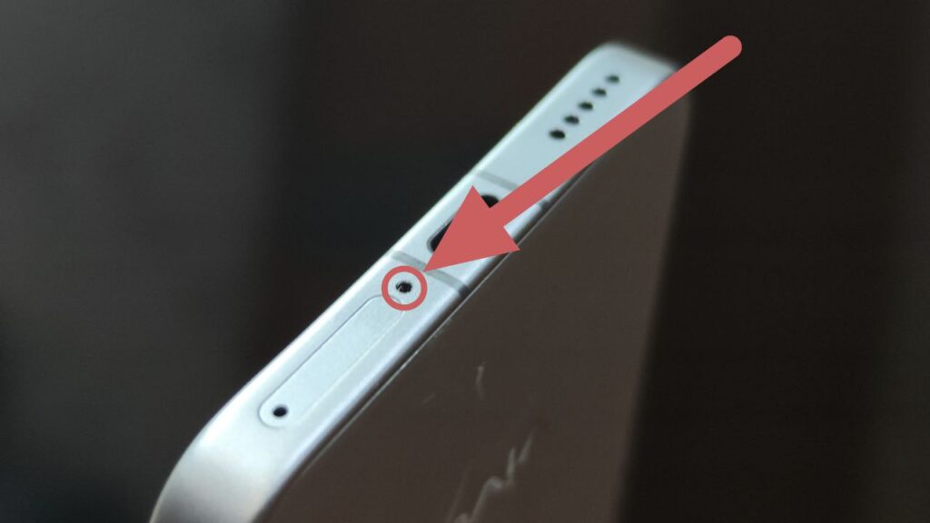 Smartphone Call Microphone. The main microphone is located at the bottom. Smartphone Call Microphone. The main microphone is located at the bottom. Photo.