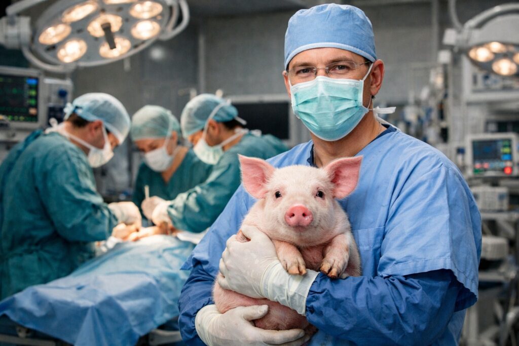 Russia Plans to Transplant Pig Organs to Humans: When Will Operations Begin. Even a few days of a transplanted organ functioning can give a patient a chance to wait for 'their' donor. Photo.