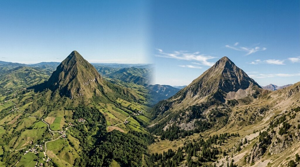 Cerro Tusa in Colombia — the tallest natural pyramid on Earth