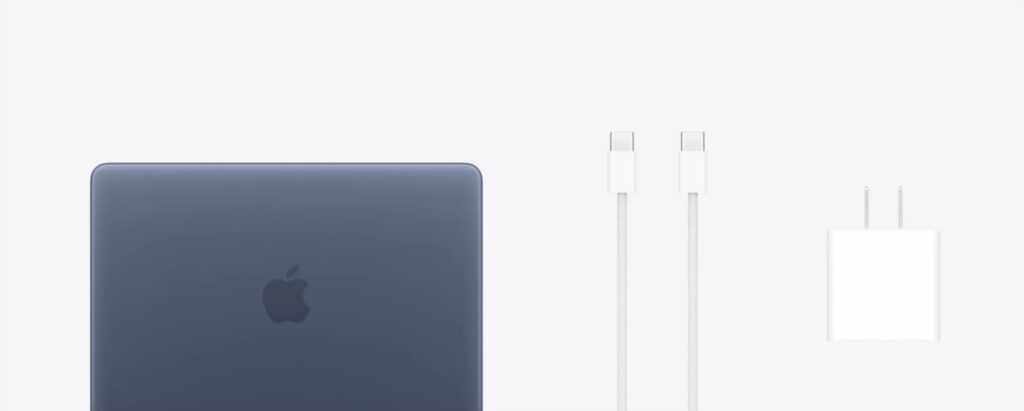 Why you should buy a more powerful charger right away. The tiny 'cube' — looks like an iPhone charger. Image: Apple. Photo.