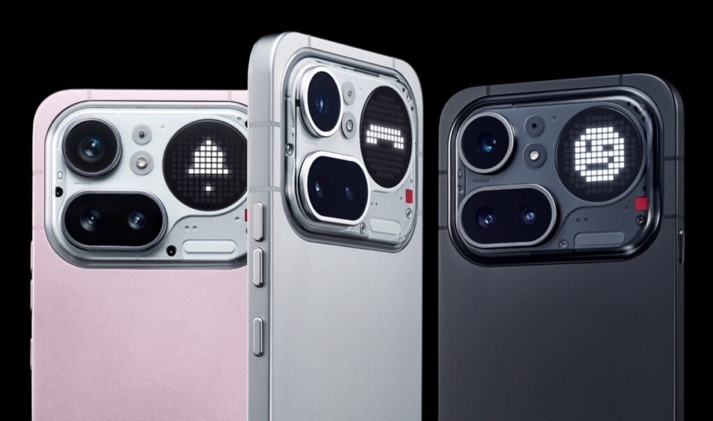 This is what the Nothing Phone (4a) Pro looks like. Image: Nothing