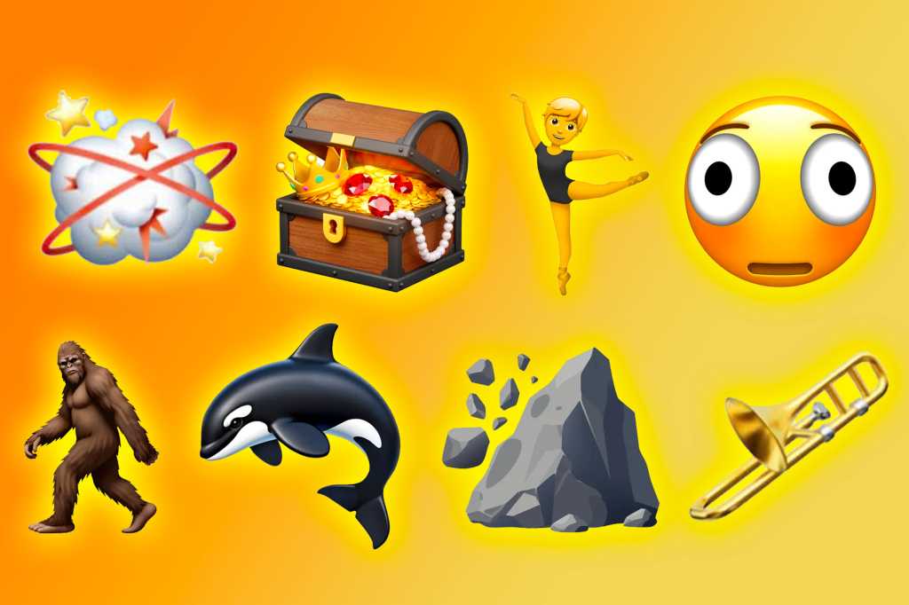 Kakie novye emodzi dobavili v iOS 26.4: polnyy spisok. Vot vse novye emodzi iz iOS 26.4. Izobrazheniye: macworld.com. Foto.